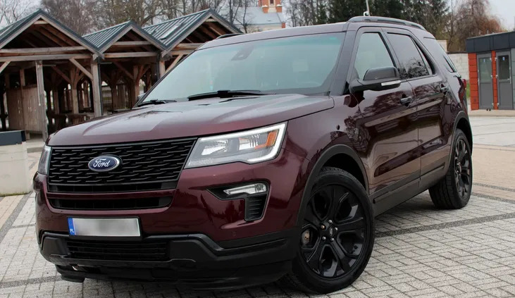 ford Ford Explorer cena 129000 przebieg: 80000, rok produkcji 2018 z Lublin